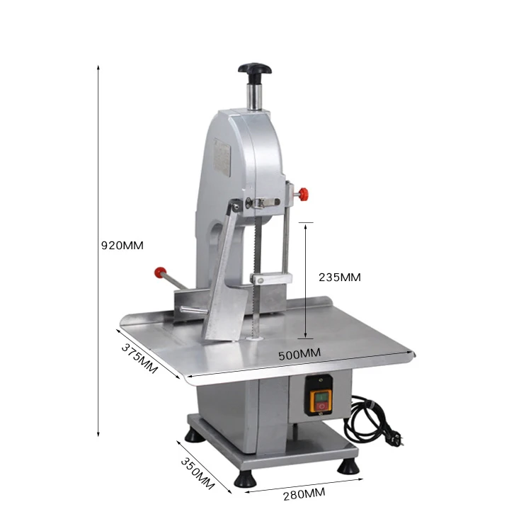 Automatic Meat Bone Cutter Machine Factory Price Desktop Bone Sawing Machine Electric Bone Sawing Machine