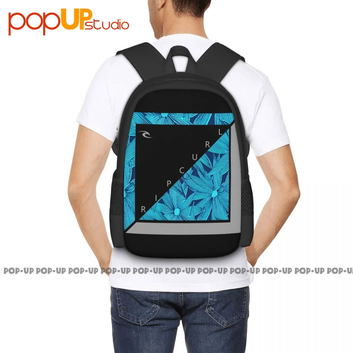 Rip Curl Division Backpack Large Capacity Hot Swimming 3d Printing Bags For Travel