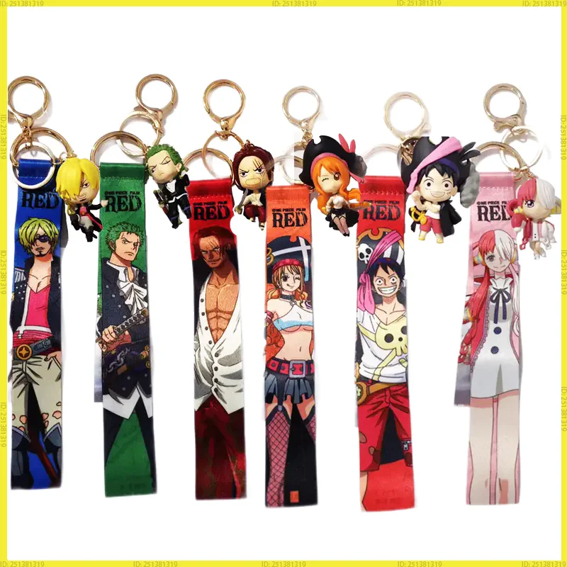 

Цельный брелок с рисунком из мультфильма, слепая коробка Bandai Luffy, мультяшный орнамент, сумка для ключей, Roronoa Zoro, автомобильный брелок, кавайные игрушки для подарков