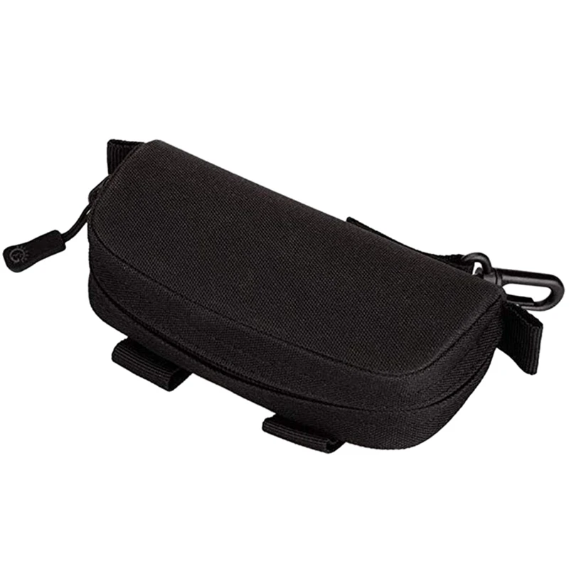 Nylon Eyeglasses Hard Case Anti-Shock Molle System Sunglasses Pouch Portable Waterproof Sunglasses Bag Eyewear Accessoies