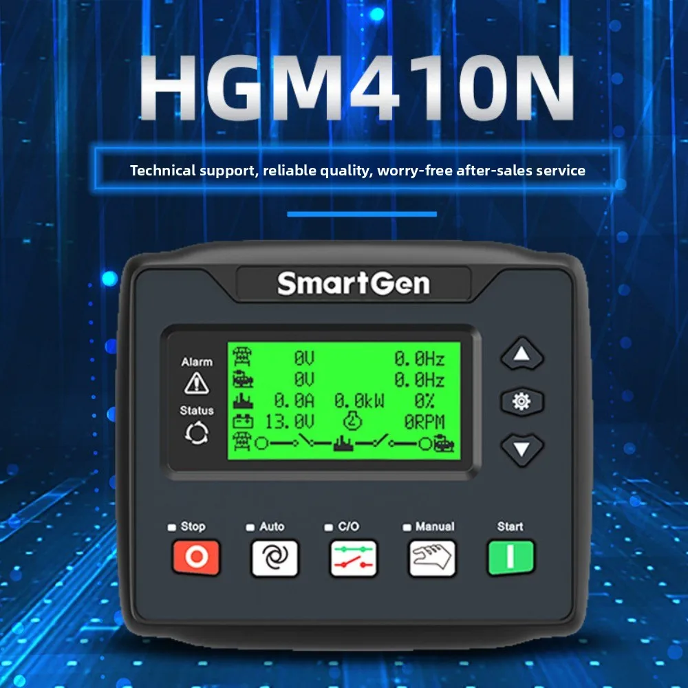 Generator set controller HGM410N automatic module self-starting start and stop Zhongzhi HGM420N display screen