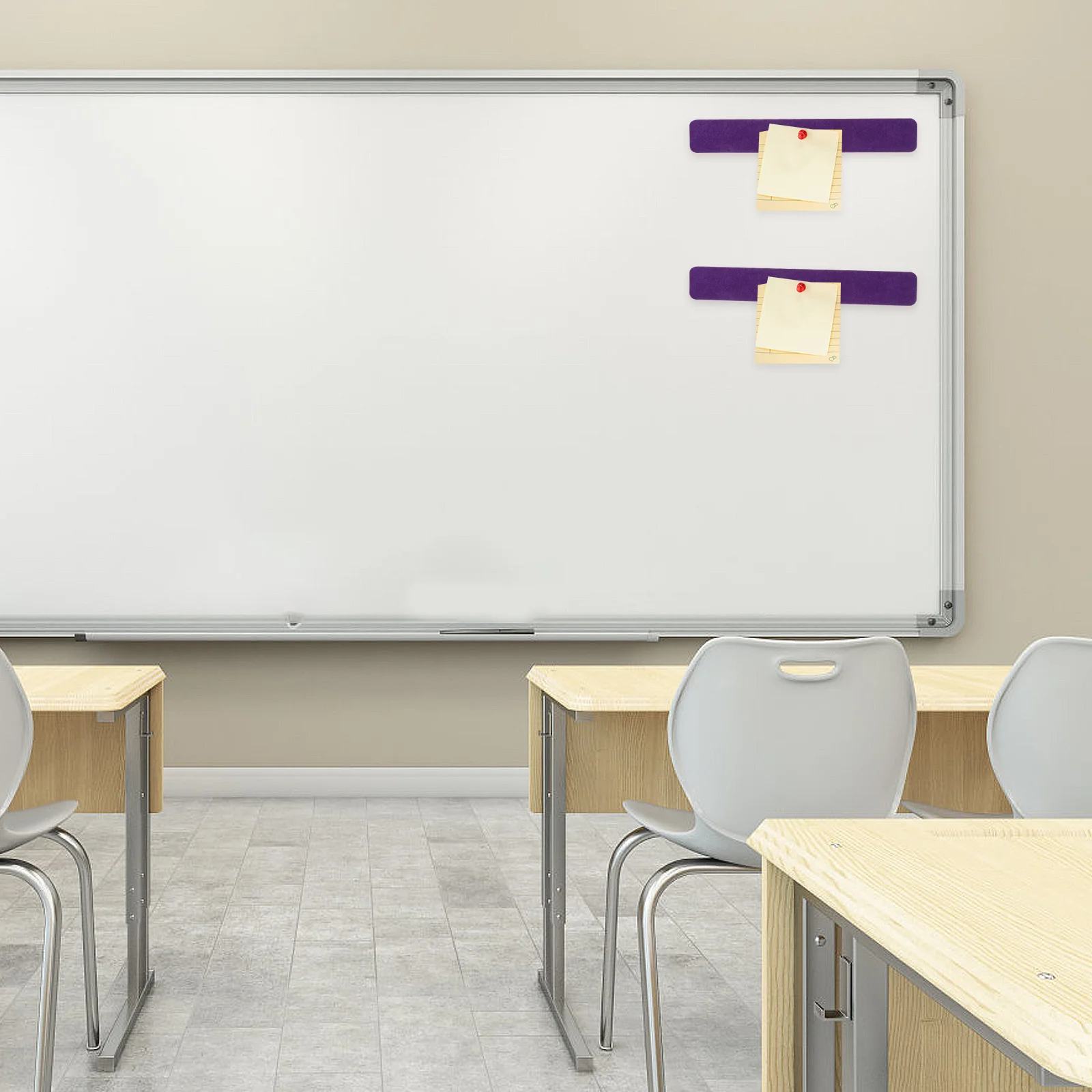 6 قطع من شريط اللباد، تصميم بسيط ومريح، موفر للوقت، هدية عملية للأصدقاء، مستلزمات مكتبية أرجوانية #5