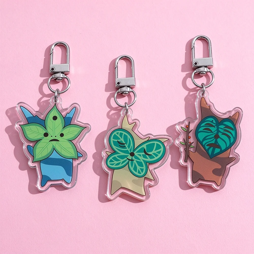 Game Zeldas Keychain Cute Cartoon Acrylic Master Sword Link Pendant Keychain Backpack Pendant Cosplay Ornament Christmas Gifts view 2