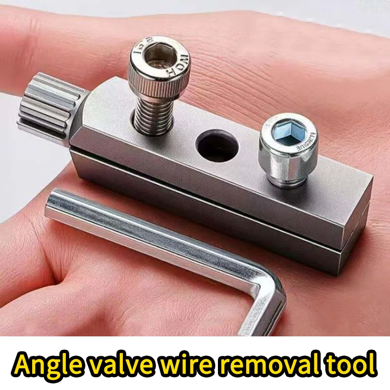 Faucet Angle Valves Broken Wire Extractor Set Damage Screw Extractor Remover Universal Angle Valve Wire Stripped Screw Extractor