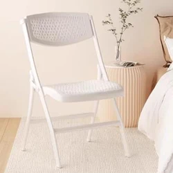 Bedroom Folding Dining Chairs Plastic Restaurant Party Design Dining Chair Kitchen Modern Home Furniture Silla Comedor LLDC