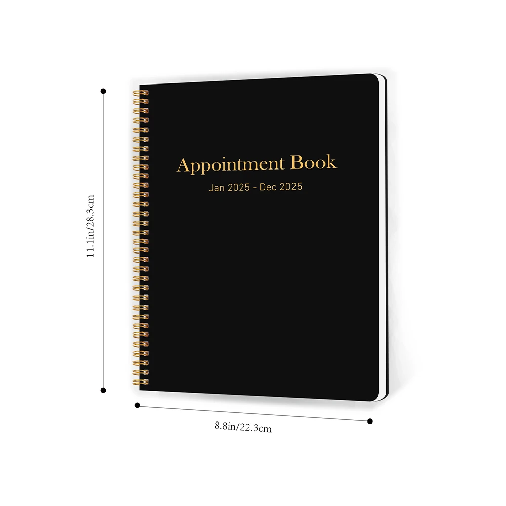 2025 Appointment Book - Appointment Book 2025,Weekly & Monthly- Jan. 2025 - Dec. 2025, 9