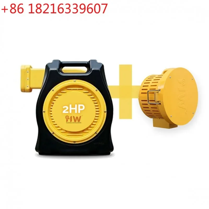 YAO 2500W Inflatable Air Heater / Dryer Fans  Deflator 2300W 3HP CE/UL electric air blower for sale