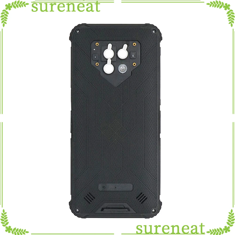 Black/Orange For Blackview Bv9800 Battery Cover Case Slim Protective Back Cover For Blackview BV9800 Pro Phone Replacement