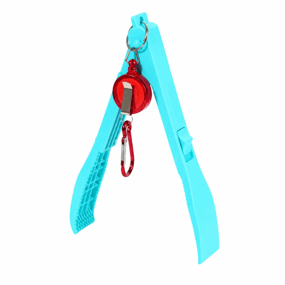 Portable ABS Fish Lip Holder Lock Switch One Hand Use Fishing Controller Lightweight Fish Clip Holder Saltwater Fishing