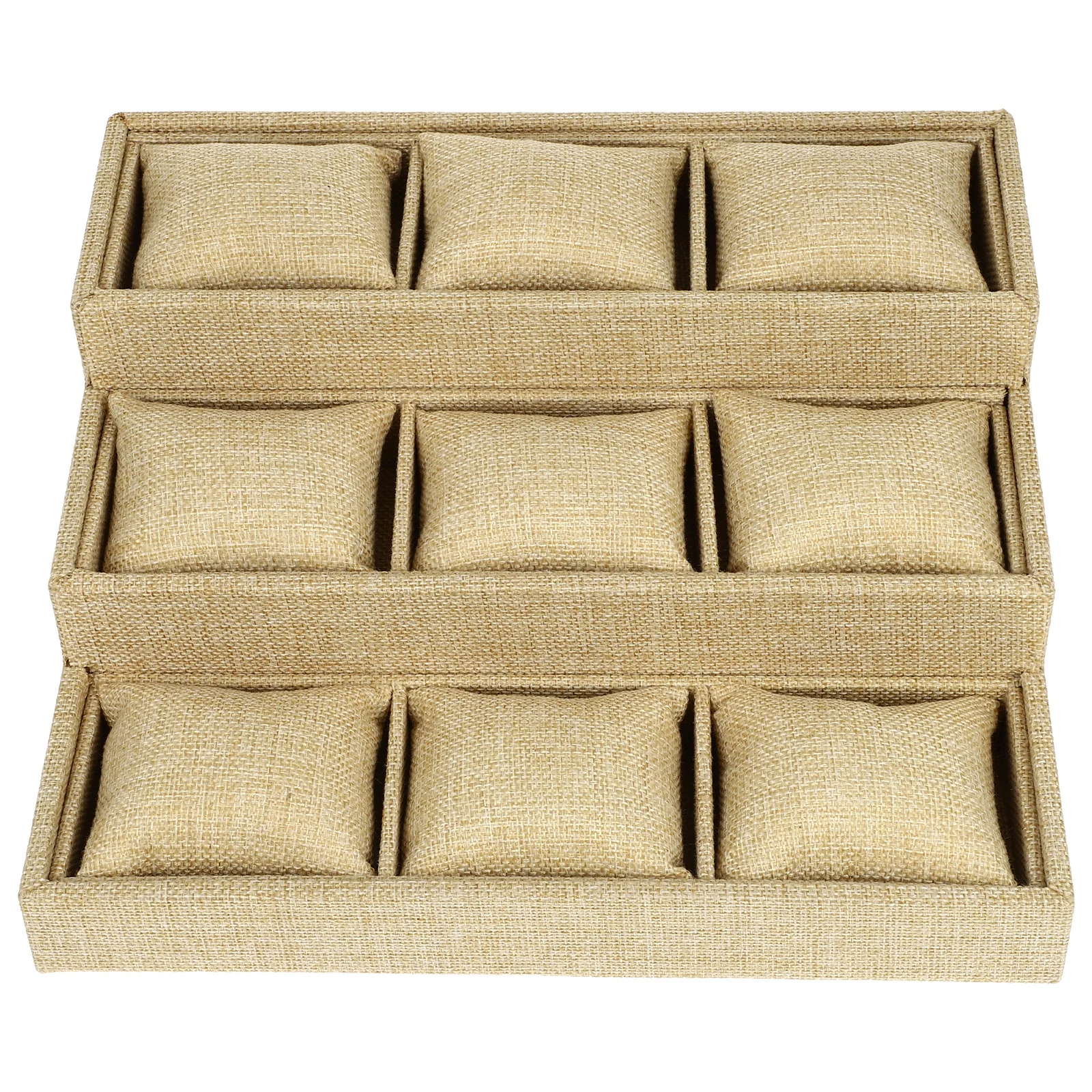 

1 комплект, лоток для часов, классический цвет, тарелка для хранения с несколькими сетками, органайзер для ювелирных изделий, настольный органайзер для хранения, чехол для хранения