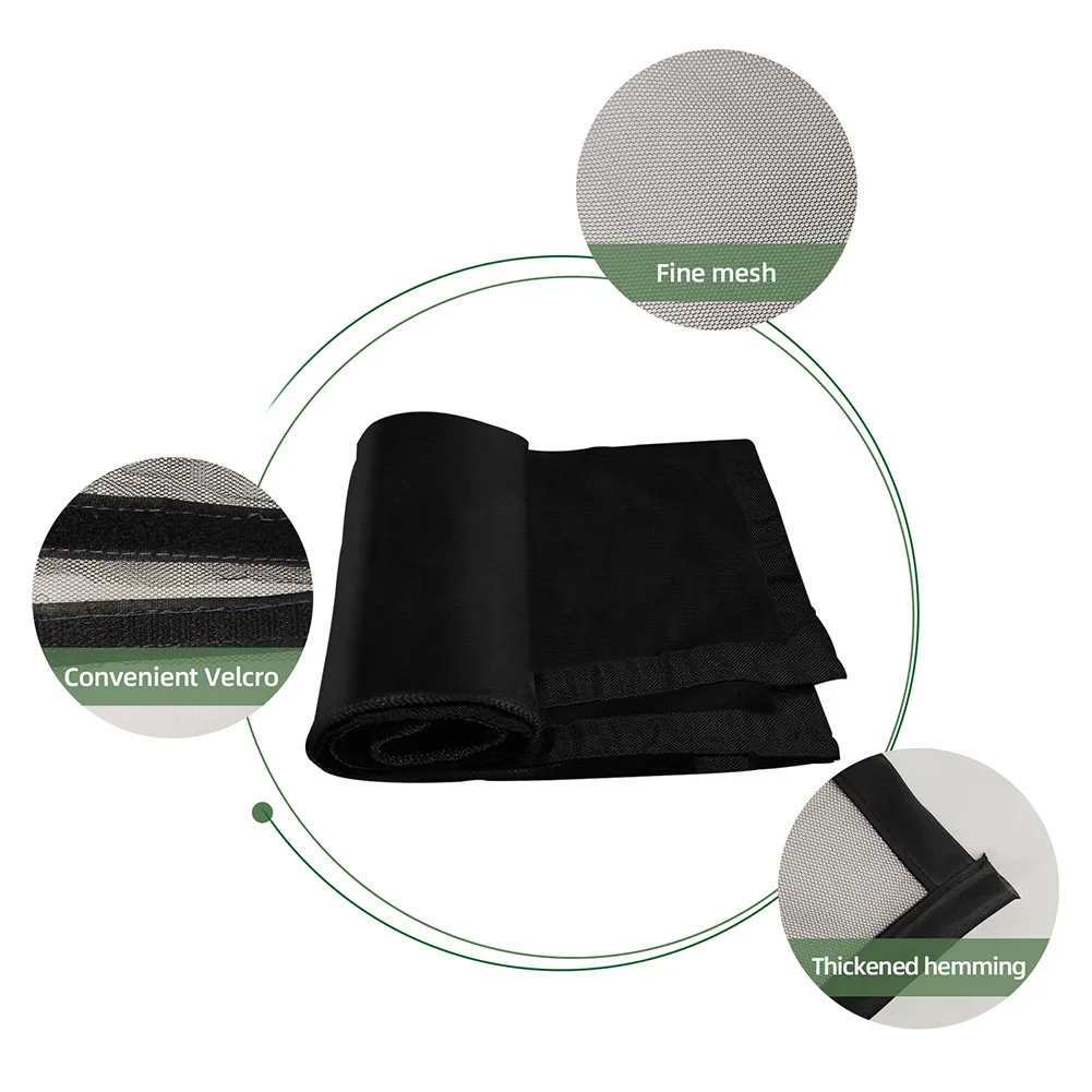 Einziehbarer Garagentor-Vorhang, Moskitonetz, Anti-Insekten, Fliegen, Insekten, Netzbildschirm