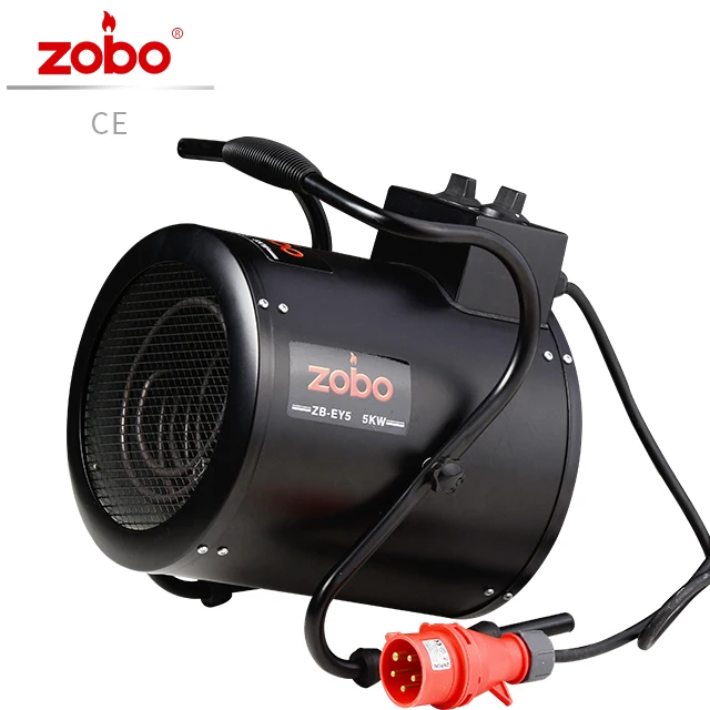 Portable Mini 5kw Industrial Electric Fan Heater For Workshop