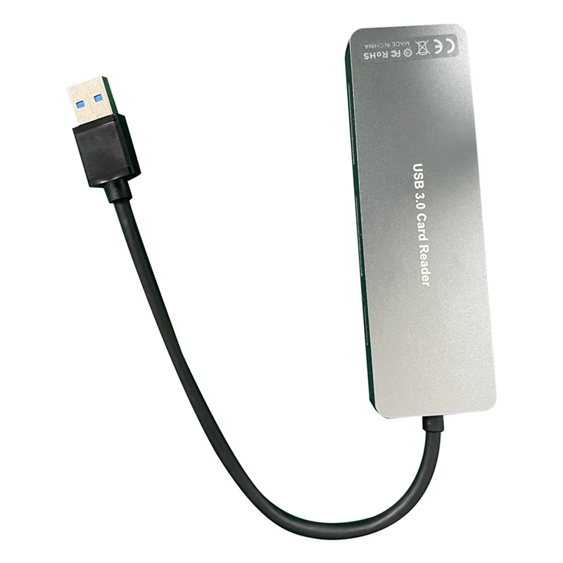 Leading-5-In-1 CF/SD/XD/CFAST/TF Card Multi-Function Portable All-In-1 Card Reader USB-A USB-C Card Reader Docking Station