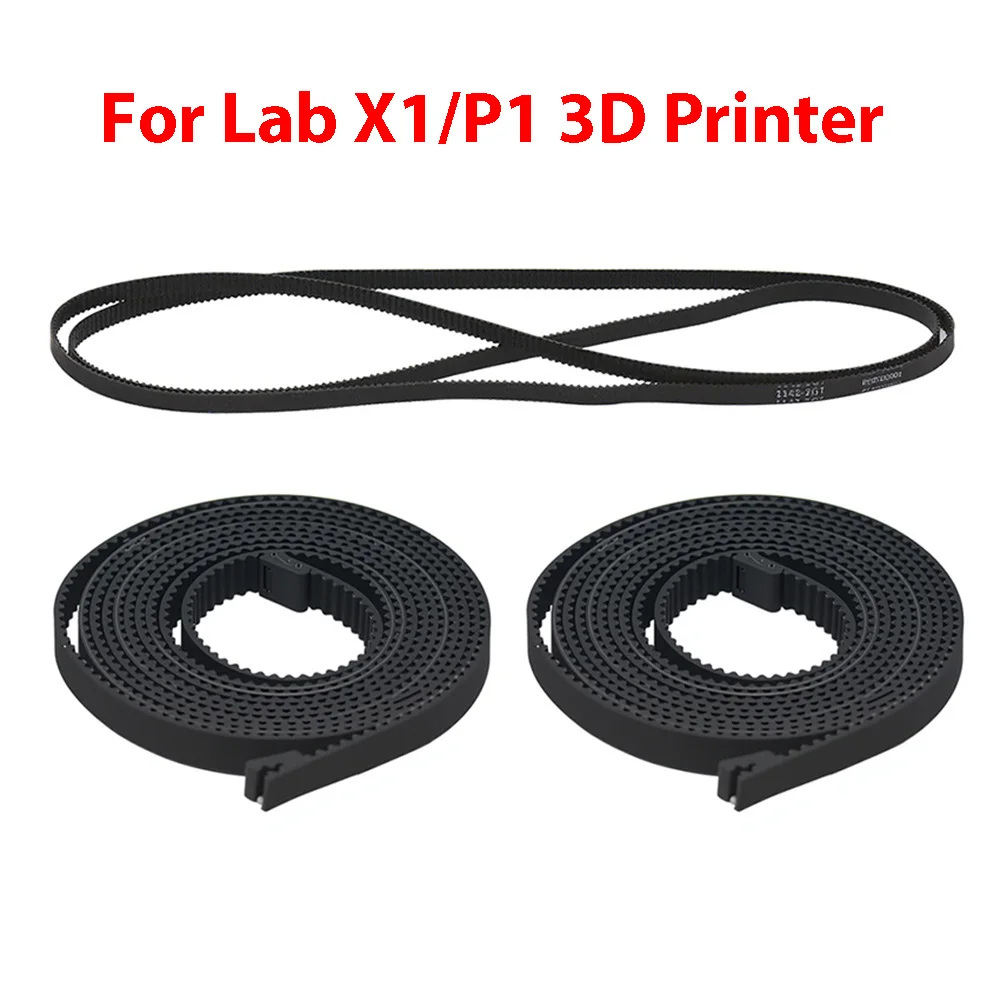 

For Lab X1/P1 3D Printer XYZ Axis Timing Belt GT2 Synchronous Belt Ring Belt 3D Printer Synchronous Belt Replacement Accessories