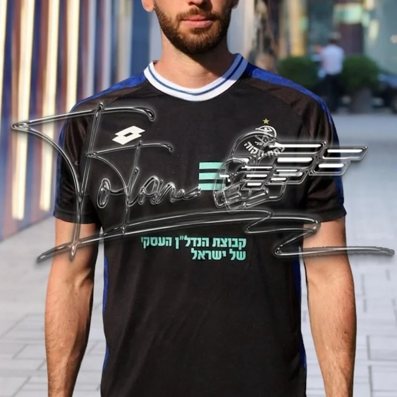 

Рубашка с круглым вырезом и короткими рукавами в Саудовской Аравии 2024, подходит для фитнеса на открытом воздухе, модная и повседневная спортивная одежда для пар.