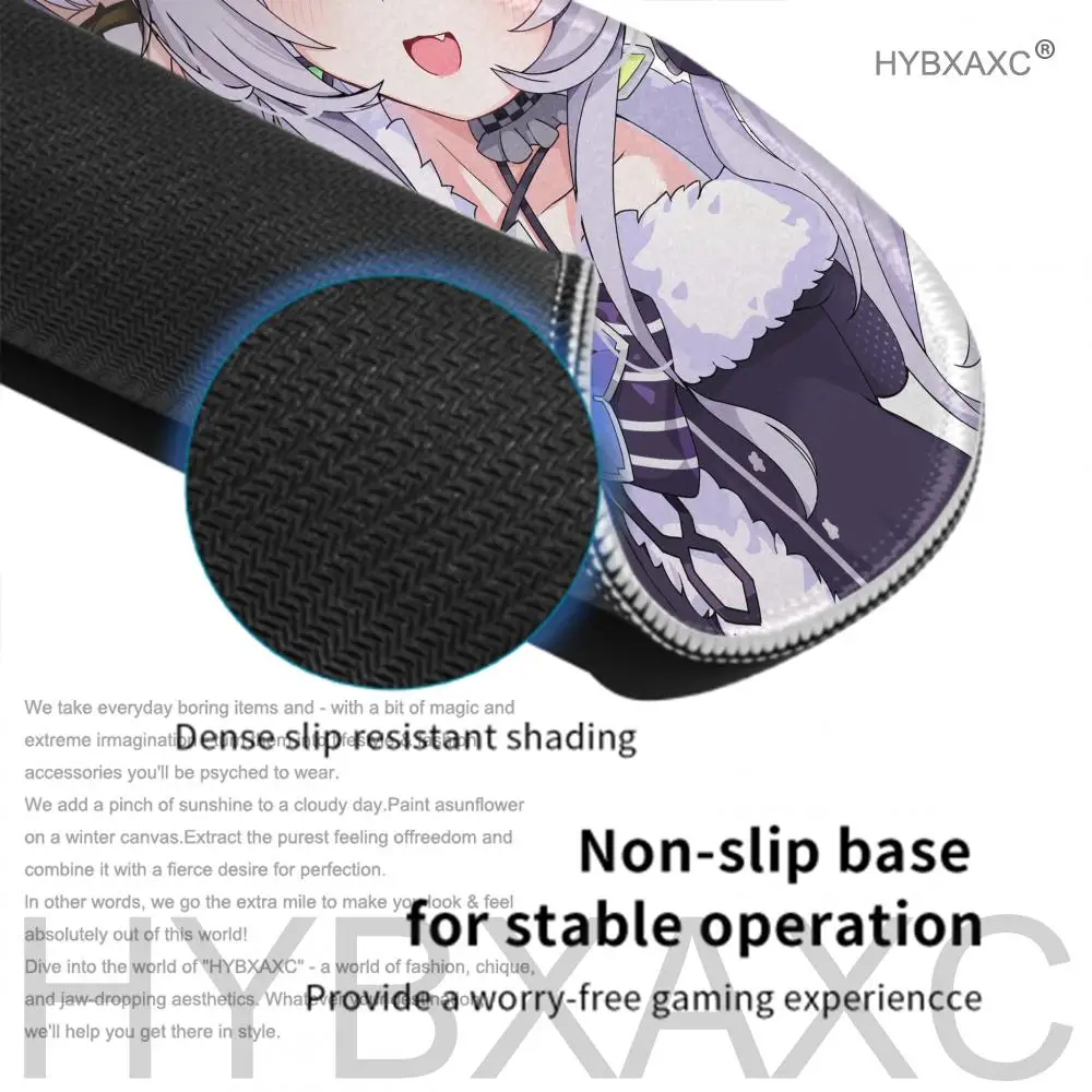 Murasaki Shion Table Mat ملحقات لوحة مفاتيح الكمبيوتر المحمول وسادة ماوس ألعاب مضادة للانزلاق PC Gamer Computer Virtual Youtuber Mouse Mat
