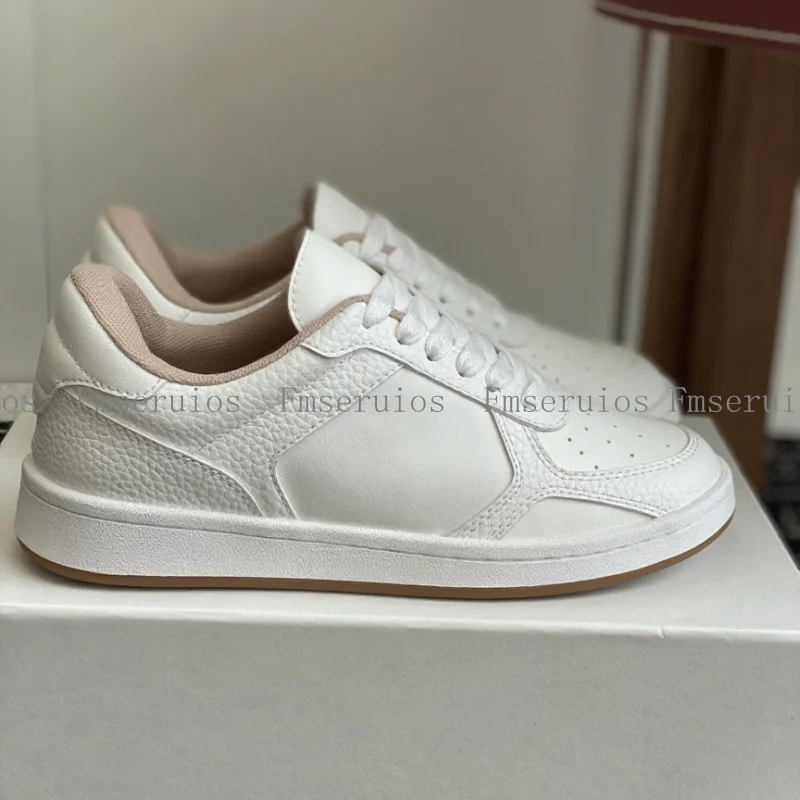 Women Casual Shoes Round Toe Lace Up Sneakers Simple Design Mixed Color Walking Shoes Sport Shoes Breathable Comfort Flats Daily view 3