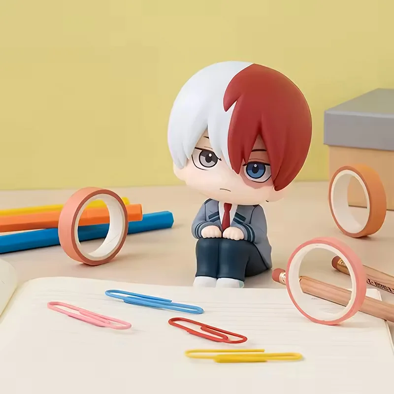 9.5cm 애니메이션 피규어 PVC Q 버전 바쿠고 카츠키 미도리야 이즈쿠 액션 피규어 애니메이션 선물 컬렉션 시리즈 모델