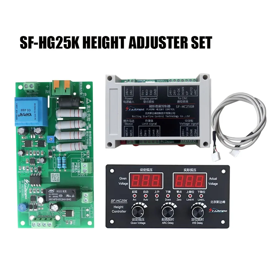 Torch height controller kit. SF-HC25K plasma automatic arc voltage regulator CNC engraving machine