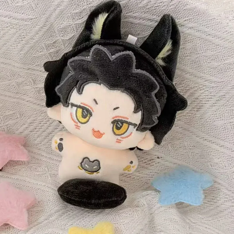 Anime Re Zero Natsuki Subaru Body Plush Doll with Tail Pendant 10cm Stuffed Toy Funny Plusie Dolls Present Collect XMAS Gift