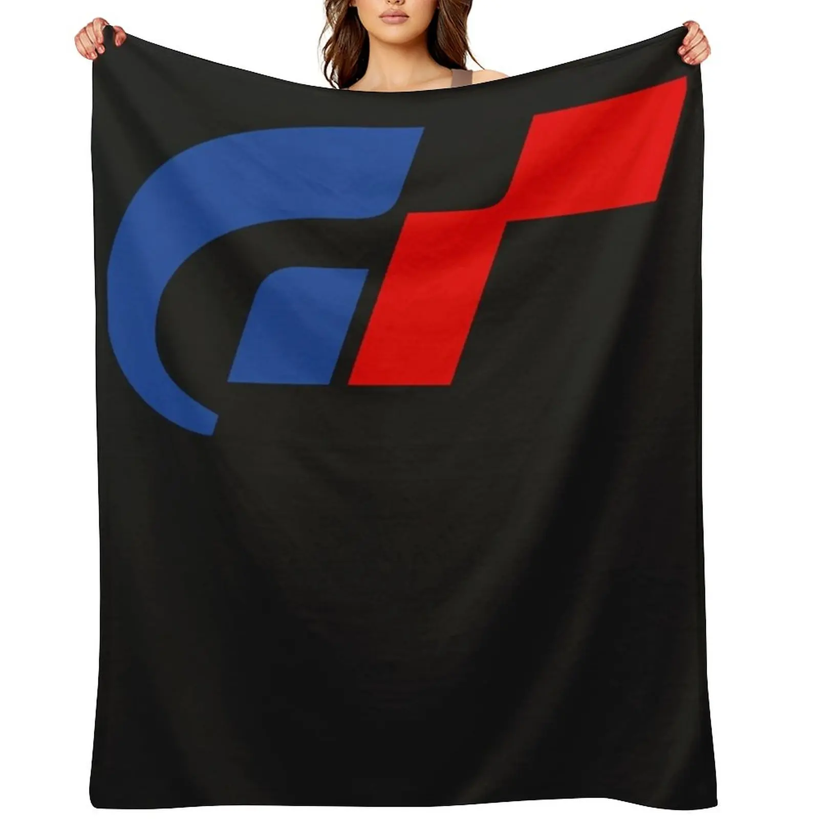 

Gran Turismo logo Throw Blanket Furrys Blankets For Baby Luxury Custom Blankets