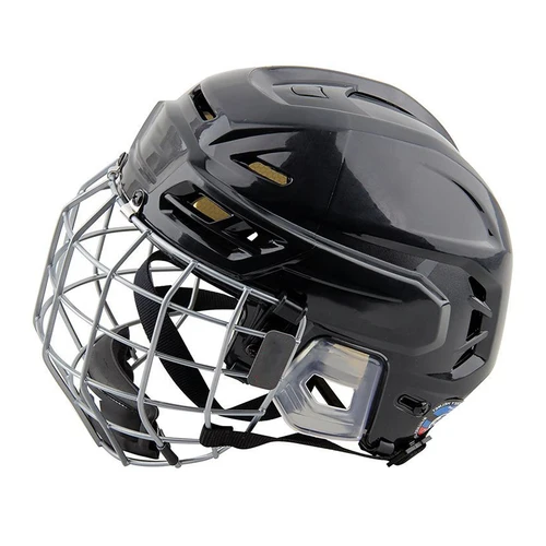 Imagen 1 del producto Casco de Hockey sobre hielo, deportes tácticos, Rugby, casco de Hockey ajustable, cara completa, equipo superior de seguridad para adultos, equipo de protección facial