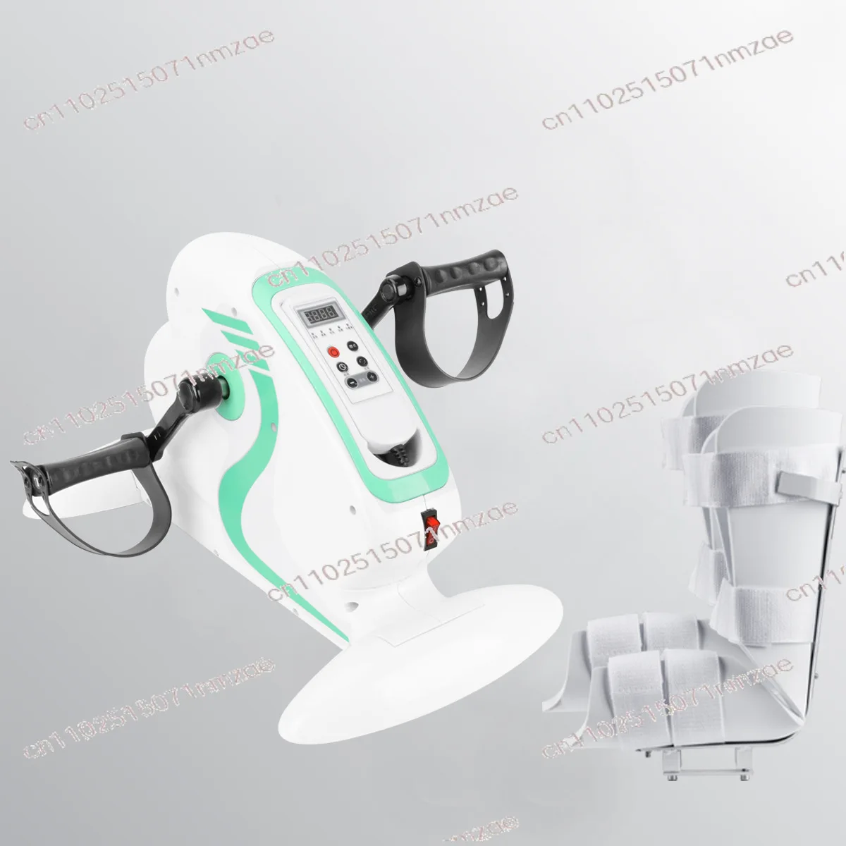 2nd Gen Elderly Home Rehabilitation Trainer, Electric Pedal Exerciser, Upper & Lower Limb Hand Leg Training Equipment