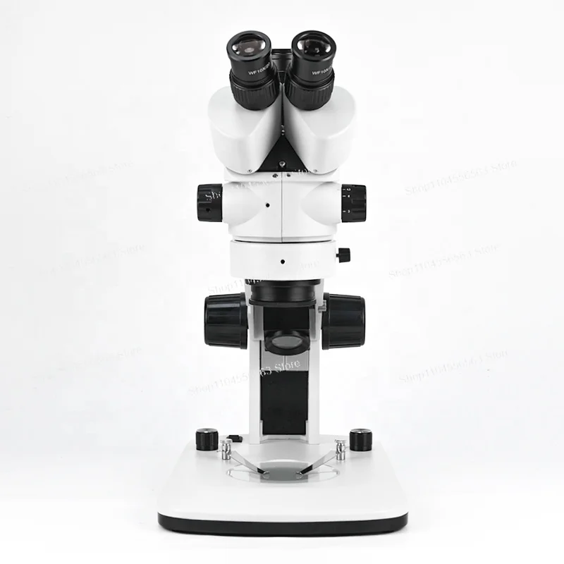 Hot Sale NZM0745T-D6 0.7x-4.5x Zoom Trinocular Stereo Microscope with WF10x/20mm Eyepiece
