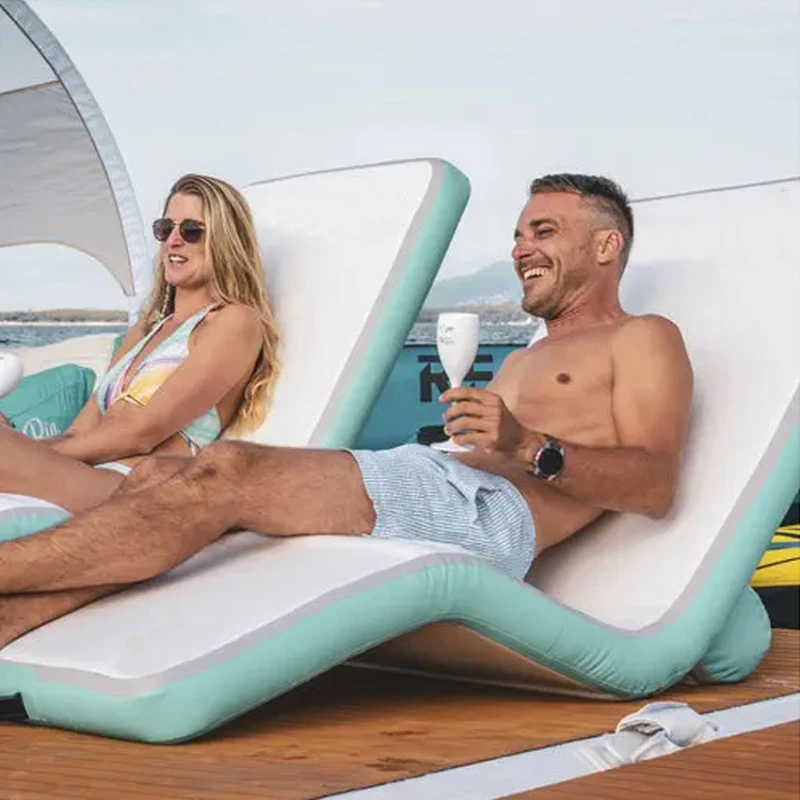 

Outdoor Summer Portable Water Floating Chair Swimming Pool Lounge