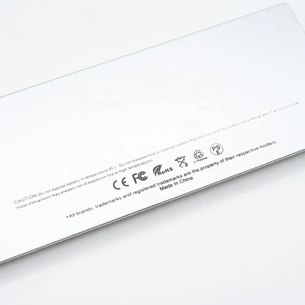 متوفر بطارية كمبيوتر محمول بيضاء جديدة تحل محل OEM A1280 لأجهزة ماك بوك 13 "ألومنيوم Unibody 2008 A1278 A1280 2008 Year