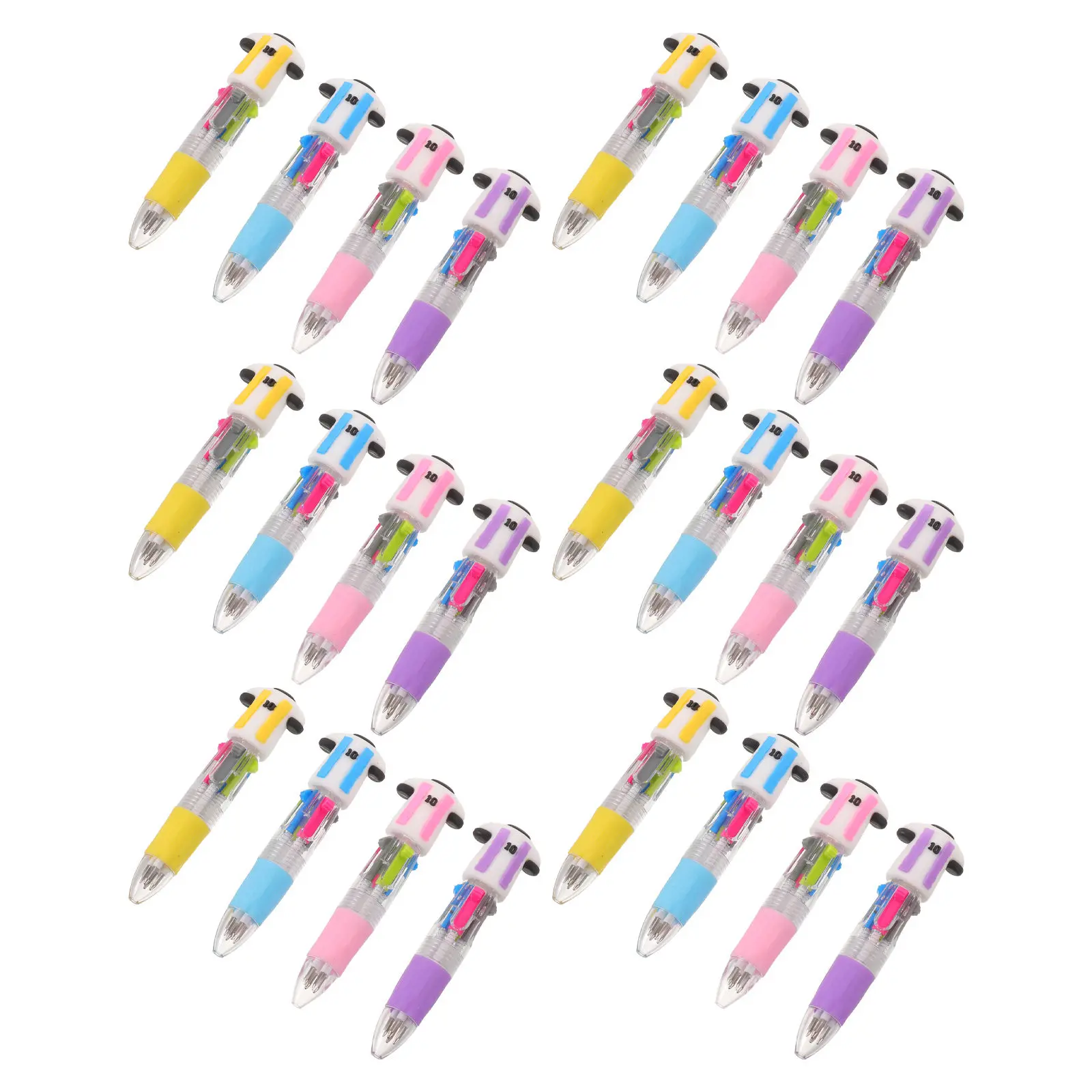 

24Pcs Soccer Ballpoint Pens Football Multicolor Smooth Writing Sports Party Favor Pens for Kids School Supplies