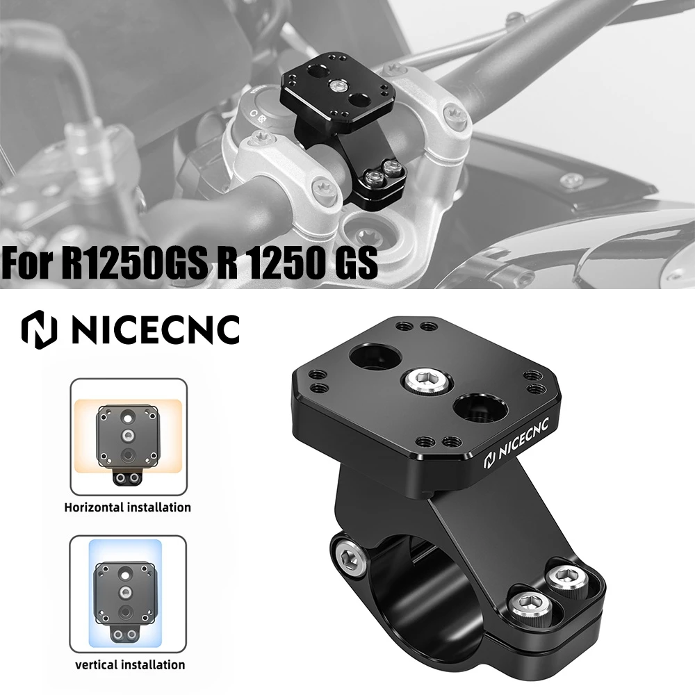 

For BMW R1250GS Adventure 2019-2023 32mm Handlebar Clamp GPS AMPS Bracket For BMW R1200GS Adventure 2013-2018 R1300GS 2024-2025