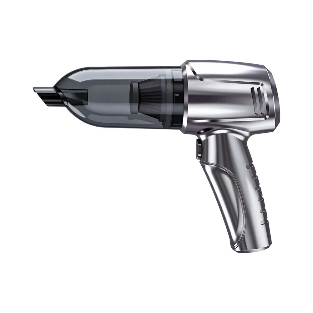 Cordless Vacuum Cleaner for Automotive Interiors with 4 Functional Modes and Efficient Particle for capture System