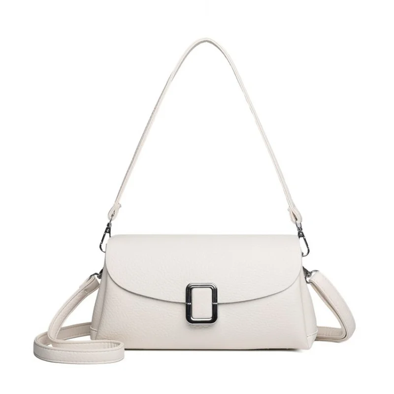 

Роскошная женская сумка через плечо из тонкой кожи, высококачественная парижская винтажная аккуратная просторная повседневная сумка ​