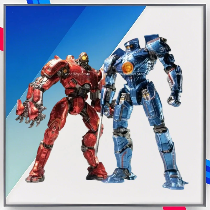 

In Stock Ling Jihun Original Pacific Rim Gipsy Danger 8 Inches 20cm Led Issuer of Light Action Figures Toy Gift Collection Toy