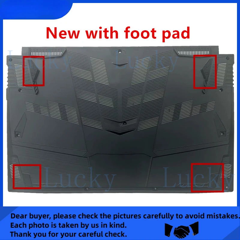 

f New for MSI GF75 8RC 8RCS 8RD 9RC 9SC 9SD GF75 MS-17F1 MS-17F5 Bottom Cover Case