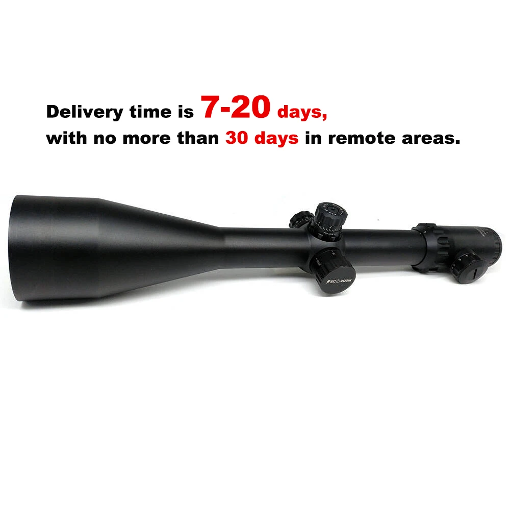 4-50x75 ED Zoom Long Range Eye Relief Extra-low Dispersion Glass Optically Lens Shooting Sniper Rifle Scope