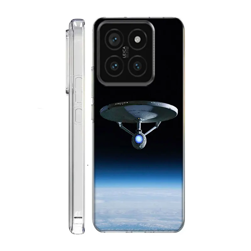 Star MovieT-Trek Clear Phone Case For Xiaomi Poco F6 F5 Pro F3 X5 X4 NFC F4 X3 GT M5 M5S M4 M3 Pro F2 F1 Cover Coque Hard PC Cel