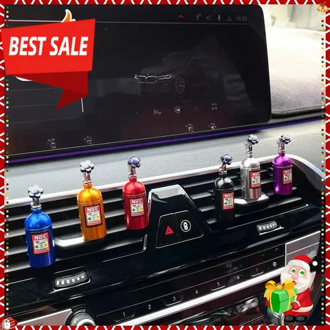 Hot Sale Car Air Freshener – NOS Nitrogen Bottle Design Air Vent Aromatherapy, Essential Fragrance Accessories for Car Interior