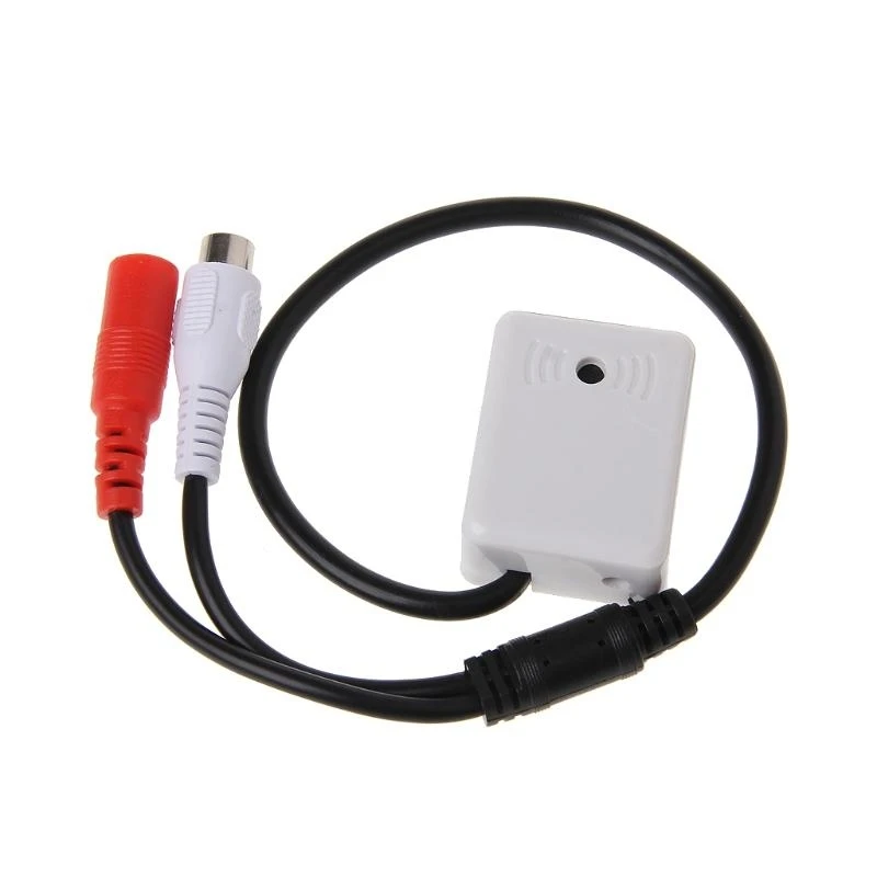 Y51A Microphone Pickup Sound Monitoring Device For CCTV Camera Security System