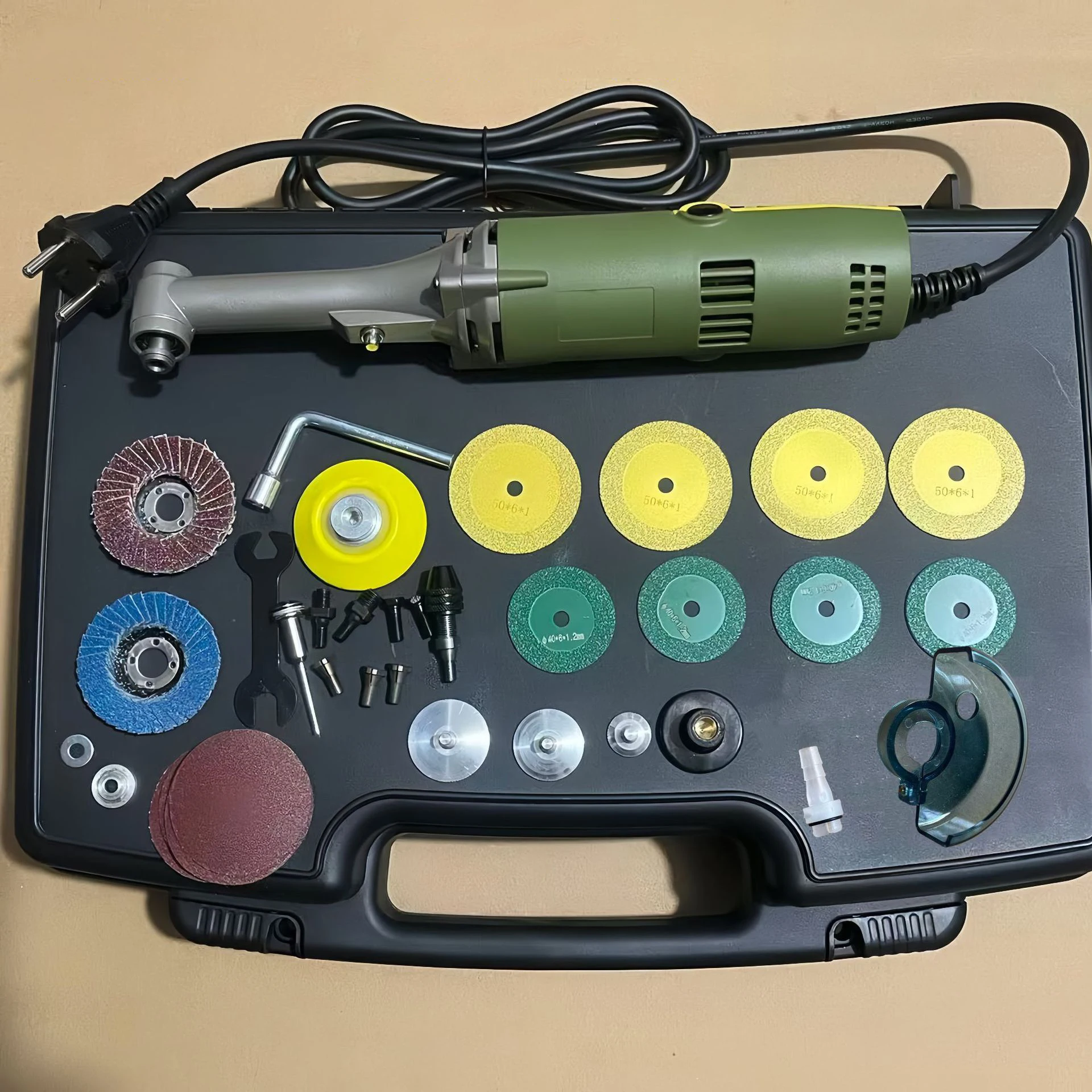Multi-functional Mini Angle Grinder Electric Tile Grout Cleaner Tile Sealant Metal Polisher and Jade Carving Machine Grinding