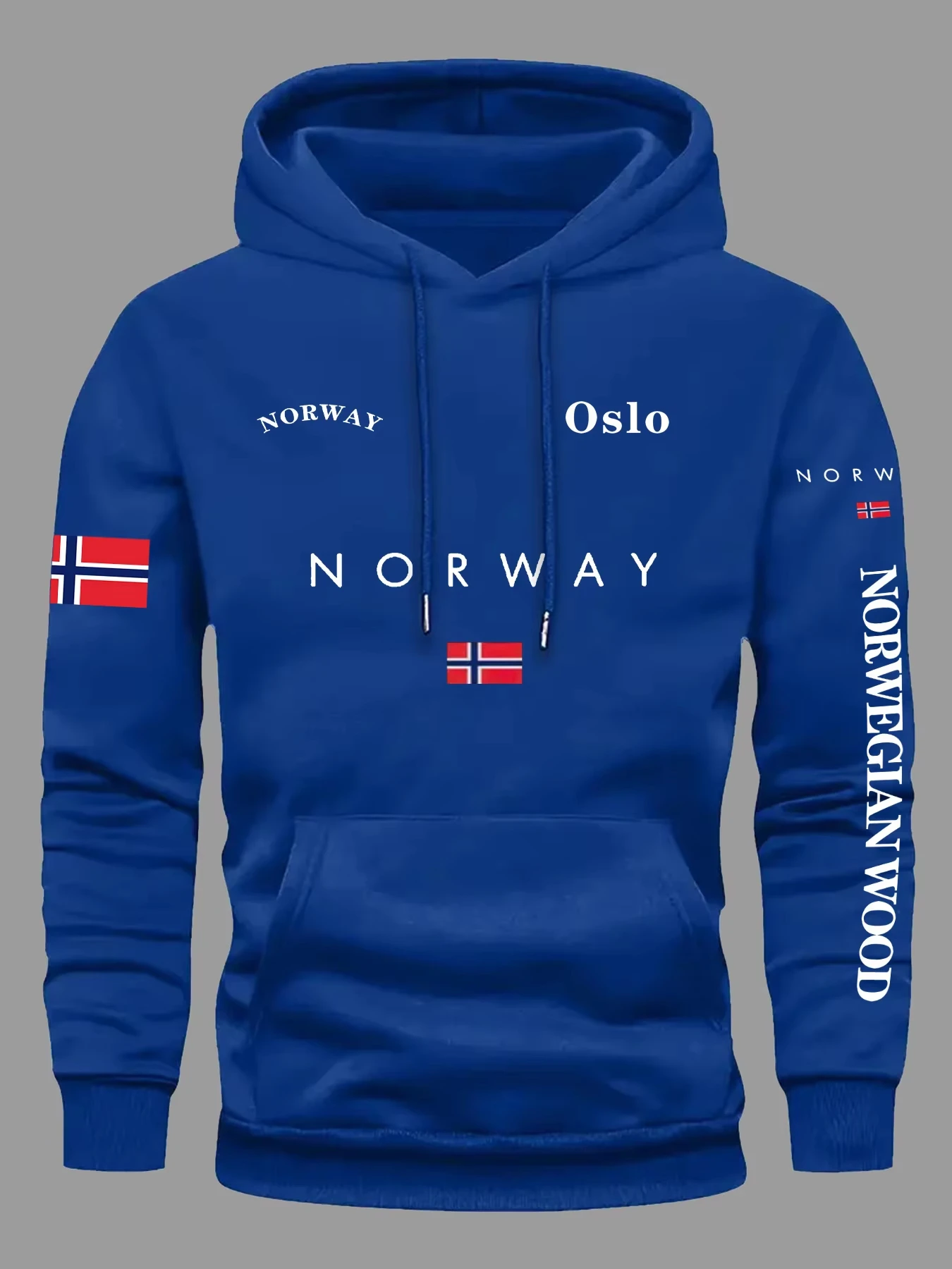 NORVEÇ Bayraklı Kapüşonlu Swea - Winter Clothing Norway incelemesi ve fiyatı