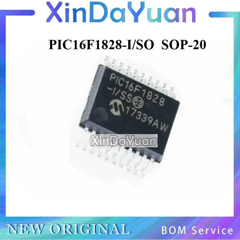 

5 pcs PIC16F1828-I/SO SOP-20 Embedded Microcontrollers
