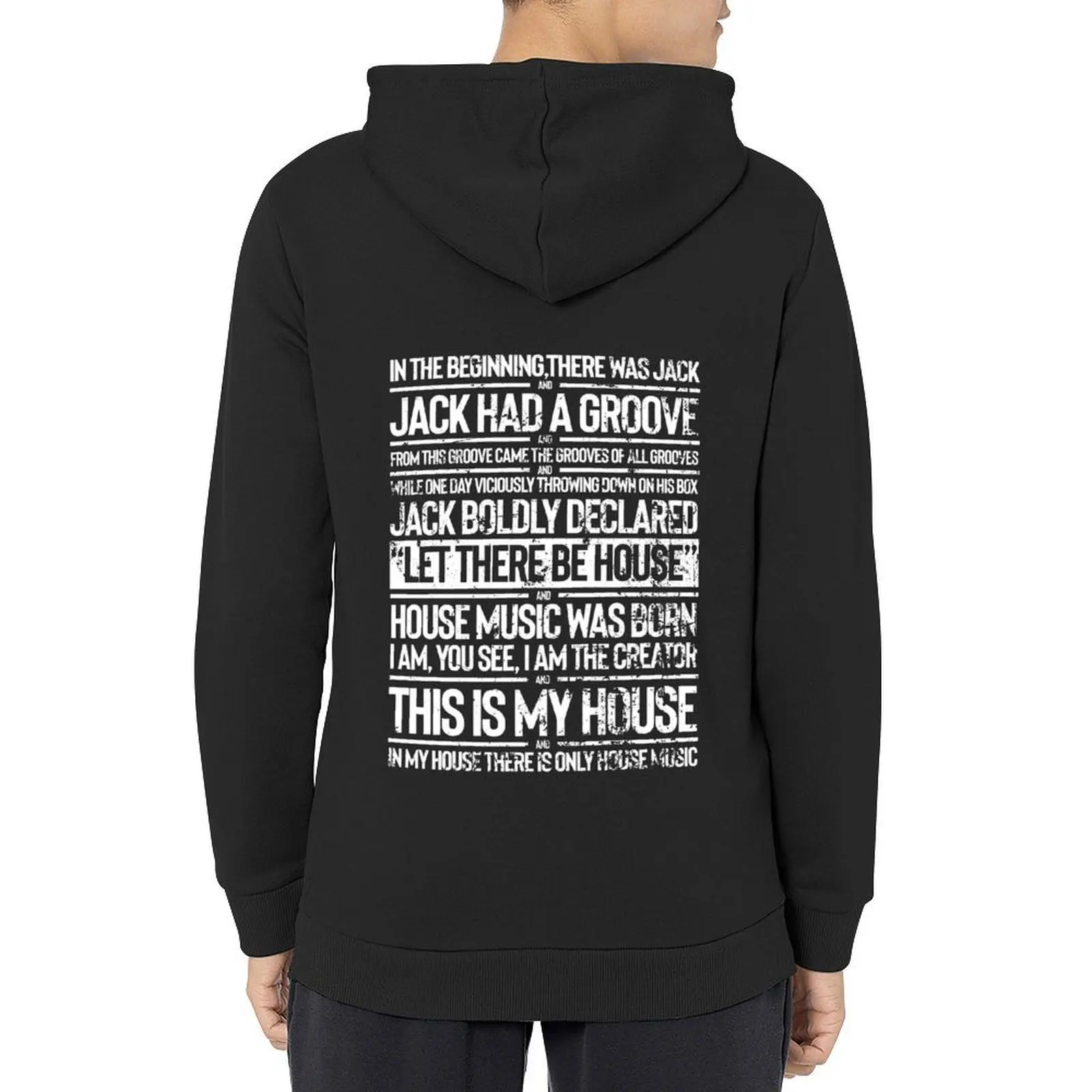 

JACK HAD A GROOVE grunge - house music collector edition Hoodie mens clothing korean autumn clothes fashion men oversized hoodie