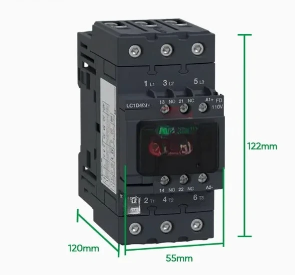 contactor LC1D40AFD coil voltage 110V current 40A elevator specific