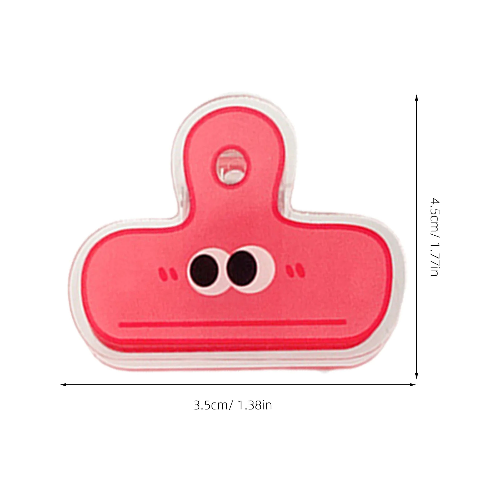 8 قطعة مقاطع الملفات البلاستيك الموثق كليب الإبداعية ورقة المشبك لأوراق المستندات بطاقات الصور فواتير مكتب منظمة المنزل