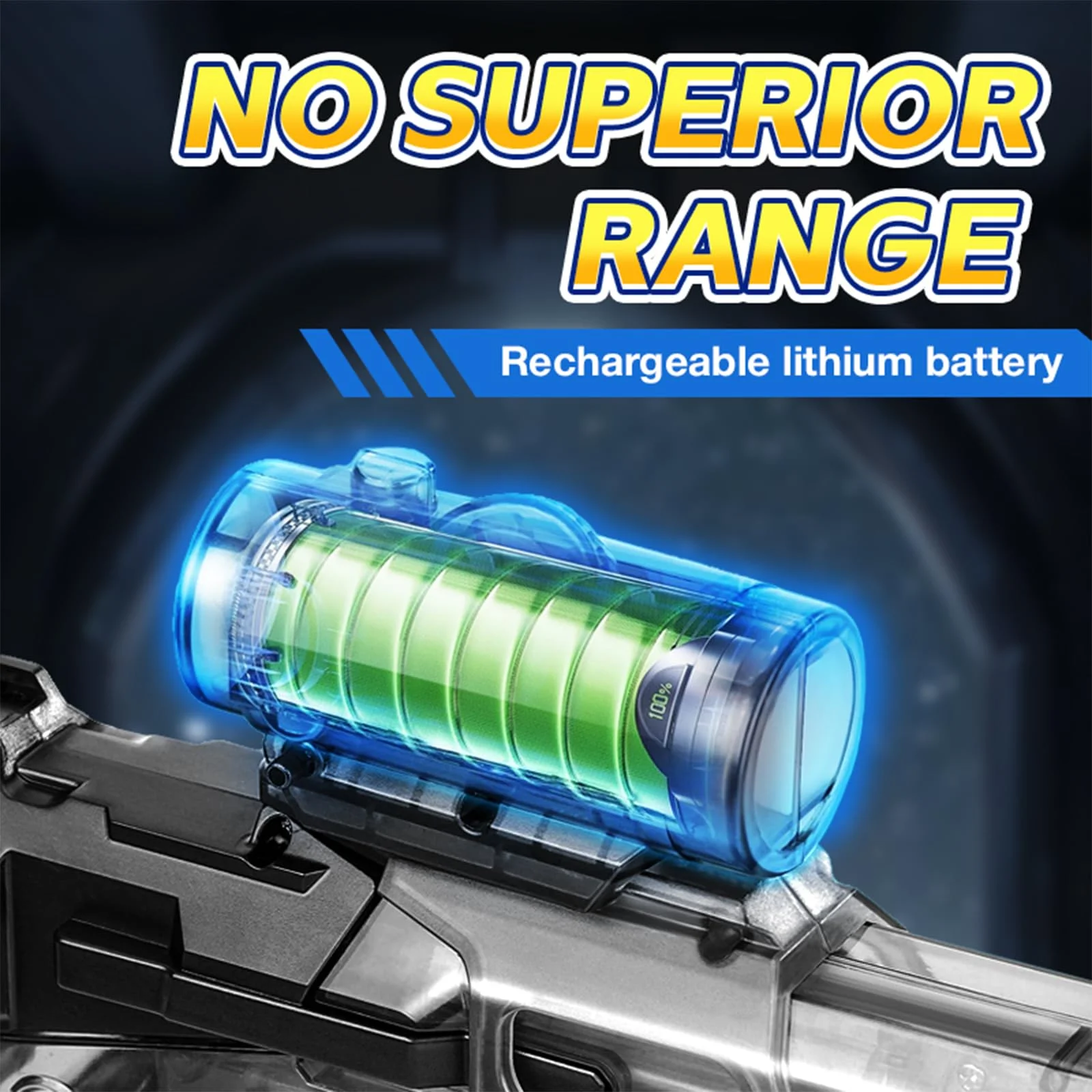 New 2026 Electric Water Blaster 2-Pack: Automatic Burst Summer Pool Toys, Garden Water Game, Birthday Gift for Boys Girls