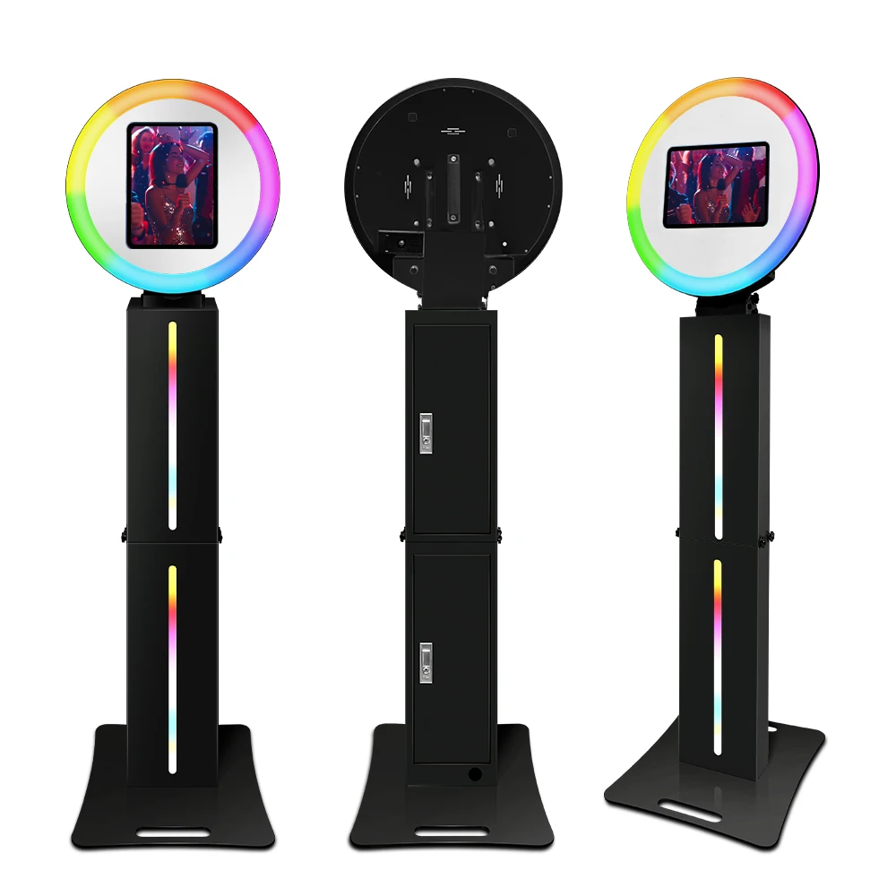 Party Photobooth Machine Cold White Warm White RGB Lights For 9.7'' 10.2'' 10.5'' 11'' 12.3'' 12.9'' 13'' iPad Pad