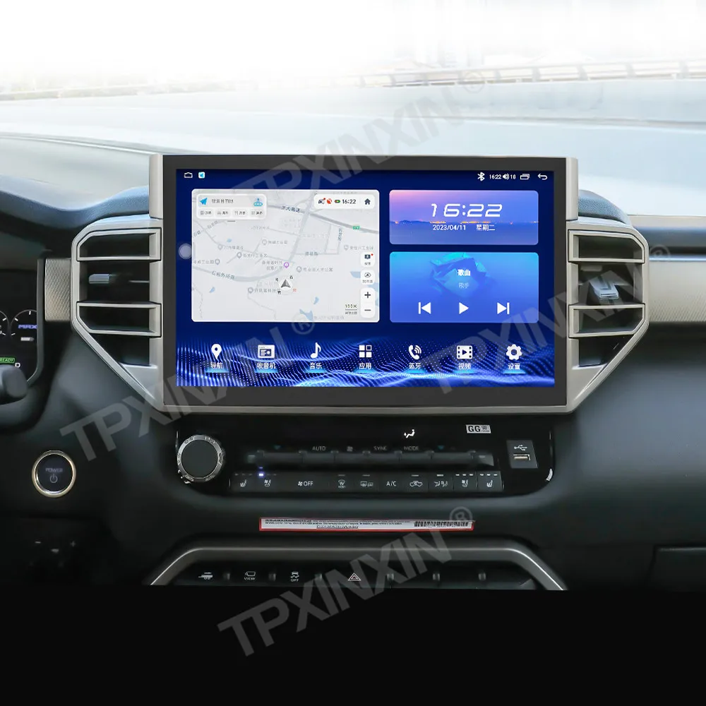 For Toyota Tundra 2022 2023 Android Auto Carplay Car Radio Stereo Automotive Multimedia Player GPS Navigation Head Unit
