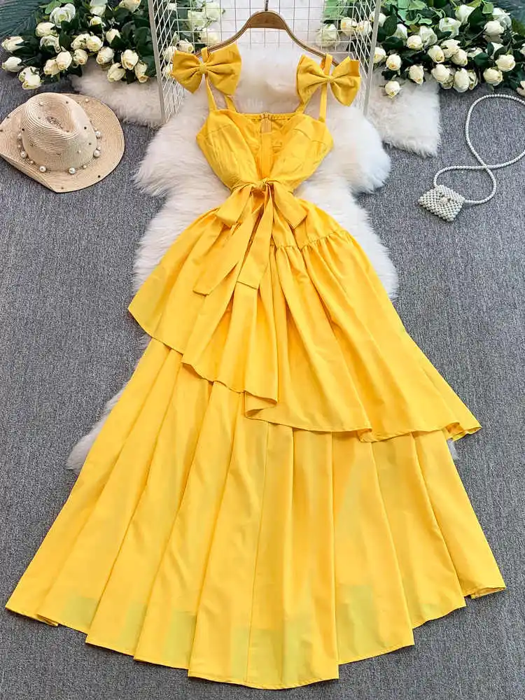 

Women's Pink Flower Print A-line Mini Dress Vintage Elegant Long Sleeve Square Collar Dress Y2k One Piece Frocks Clothes Summer